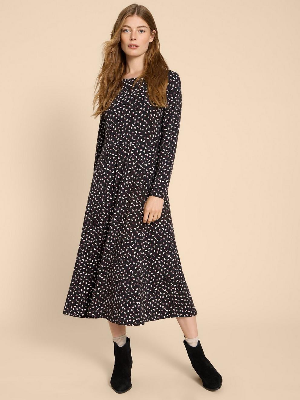 Madeline Classic Jersey Dress