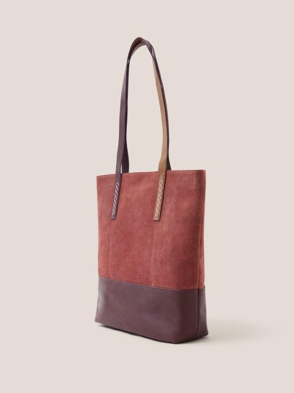 Tara Leather Tote Bag