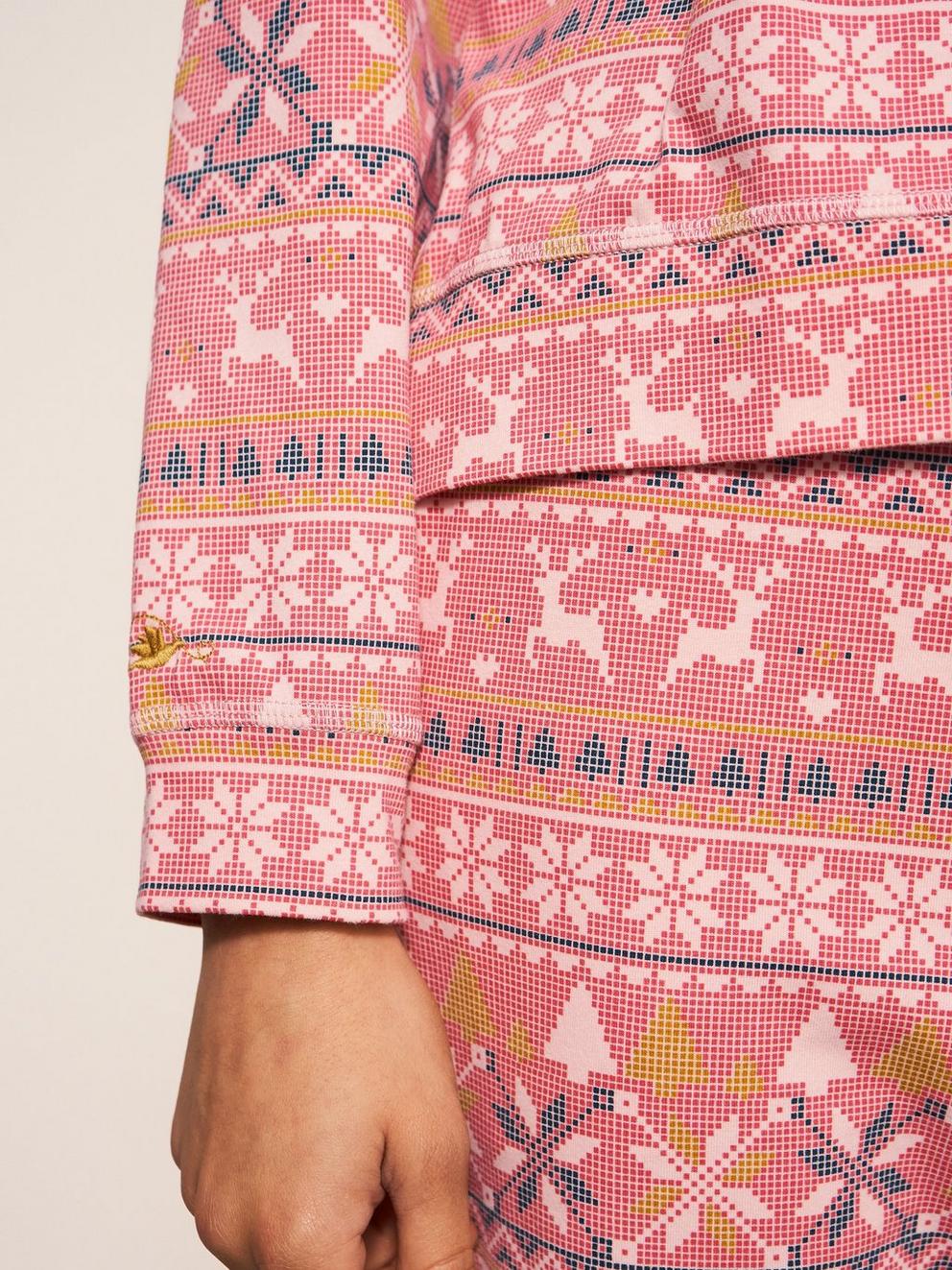 Fairisle Reindeer PJ Top