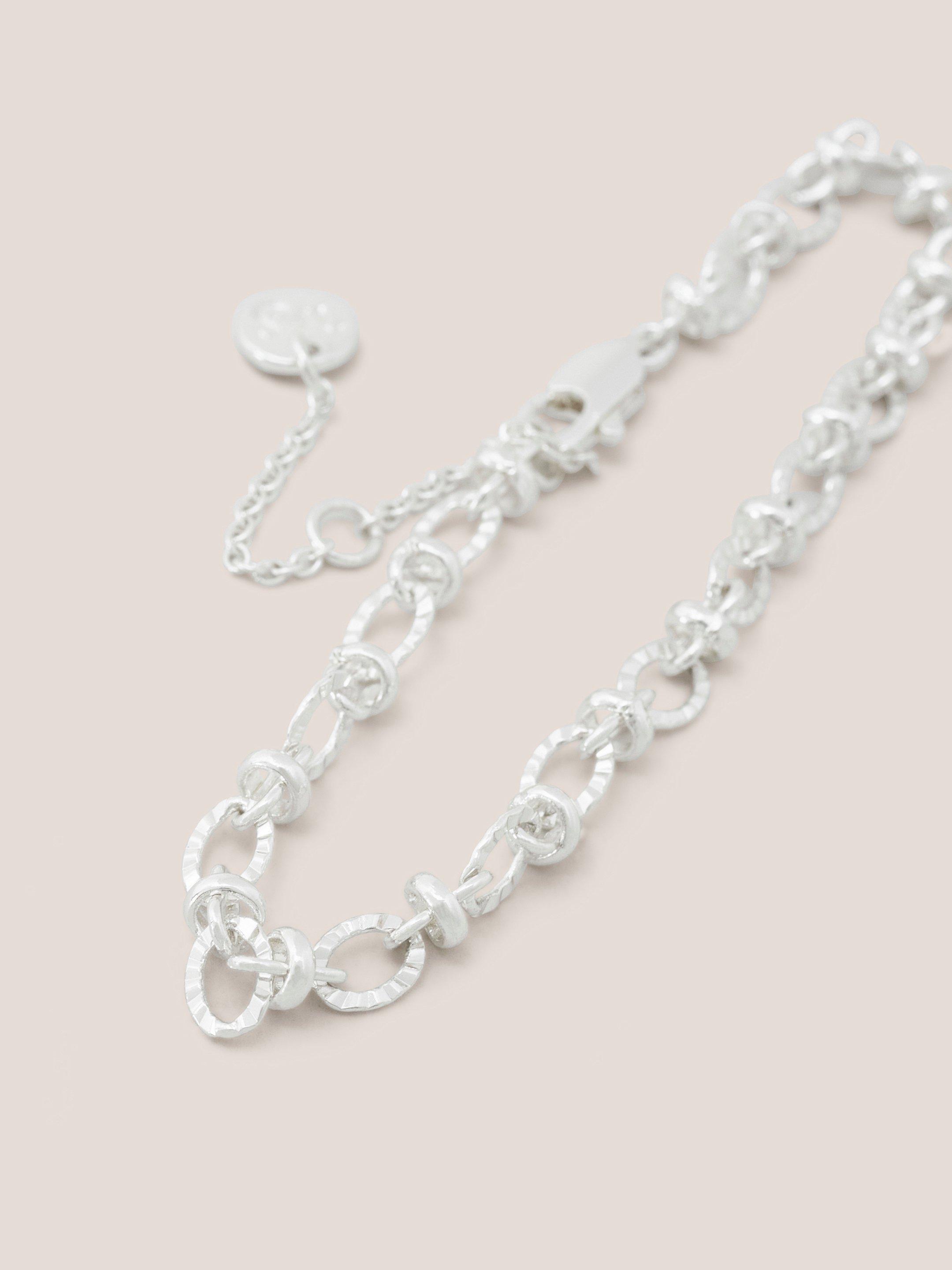 Silver Plated Link Bracelet