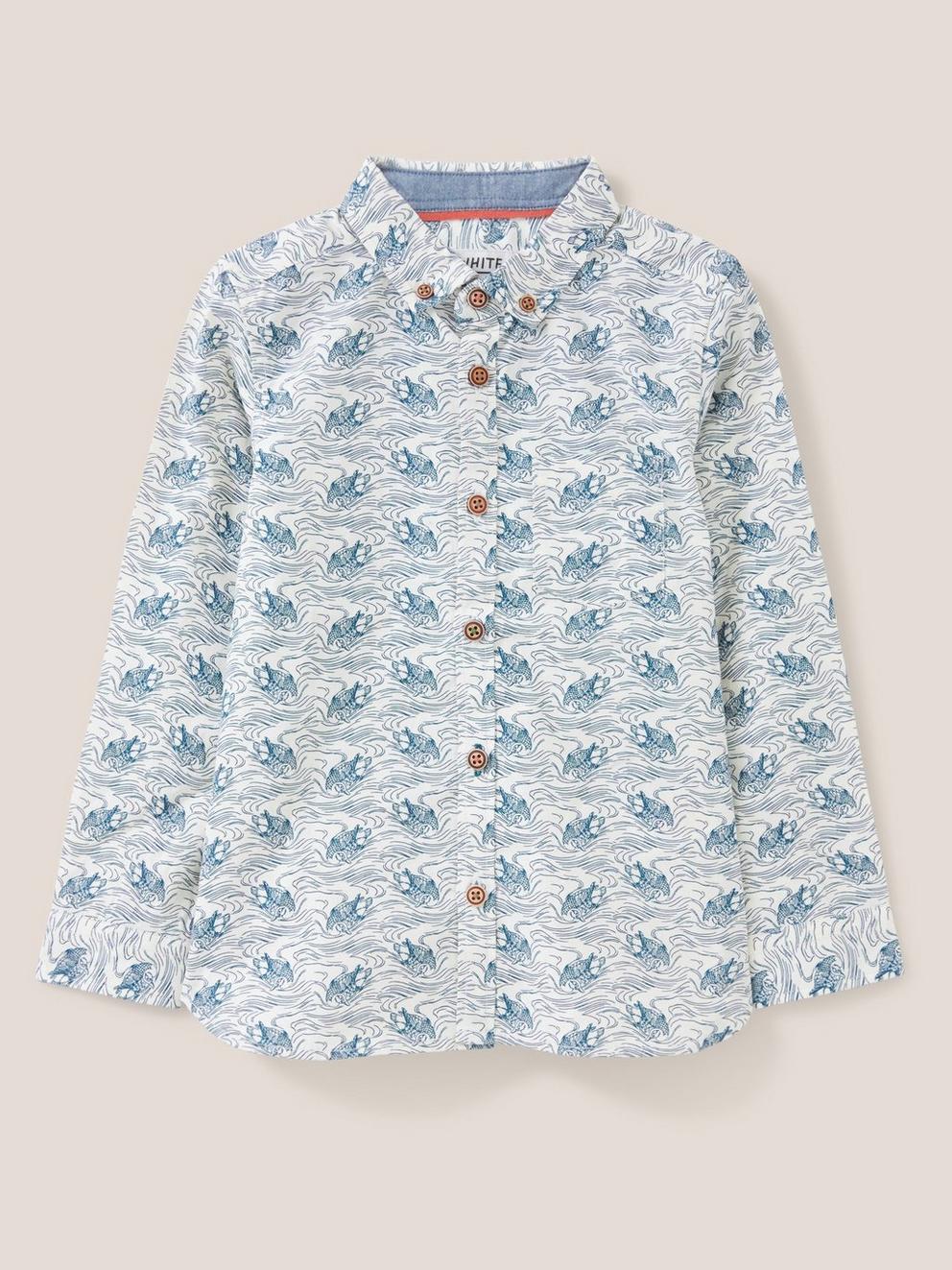 Duck Printed Cotton Shirt