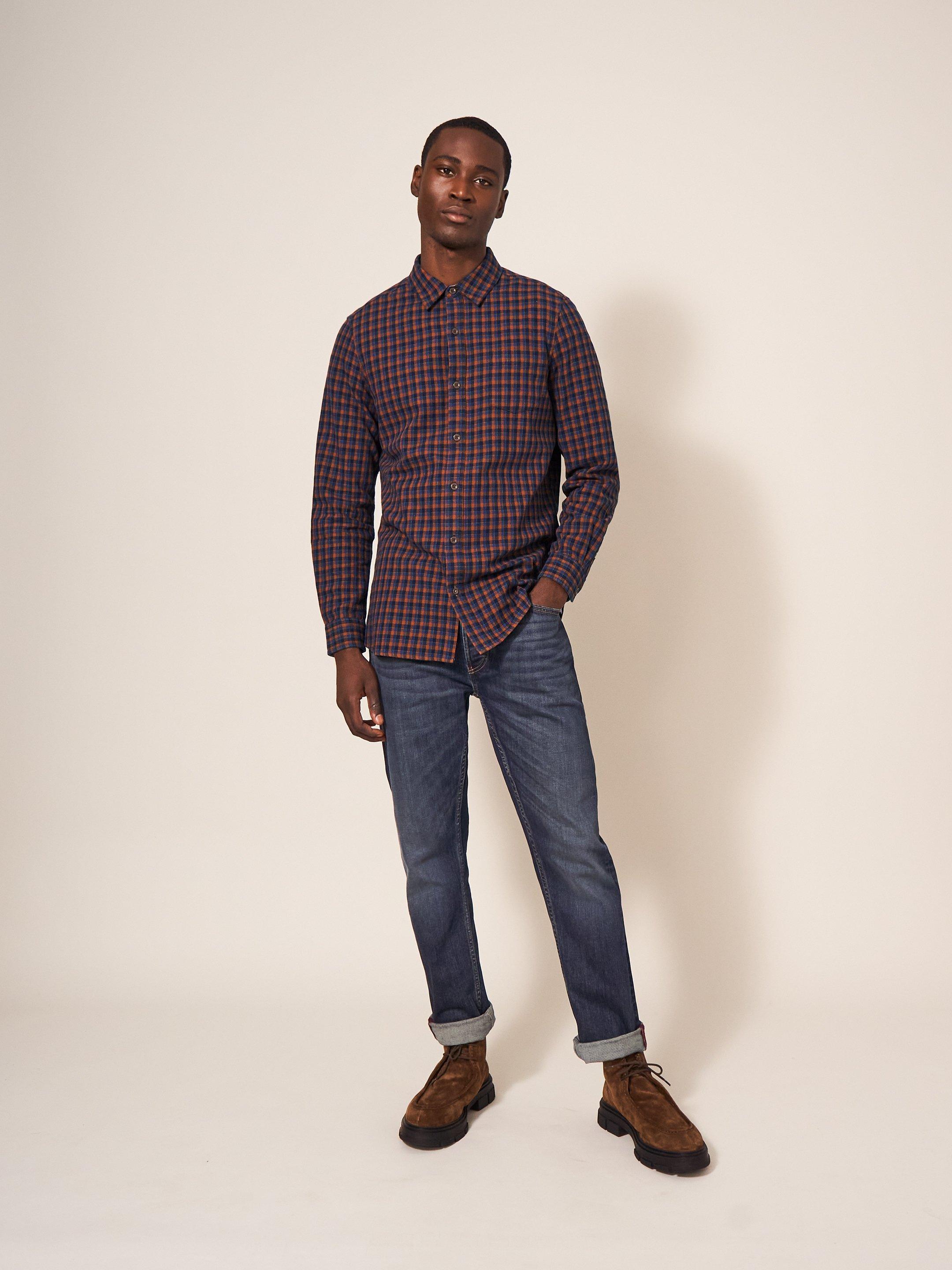 Checked Twill Shirt