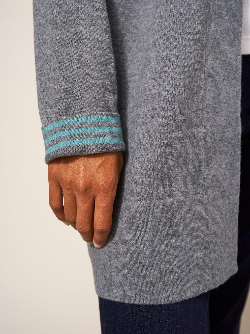 LAURA LONGLINE CARDI