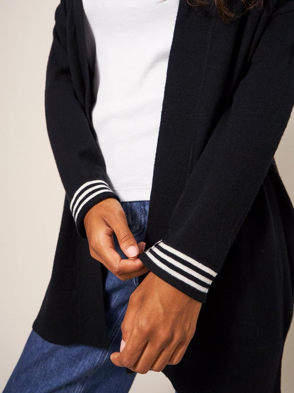 LAURA LONGLINE CARDI