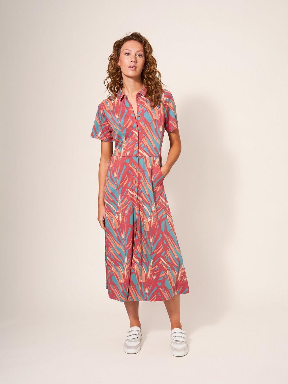 Rua Jersey Shirt Printed Dress