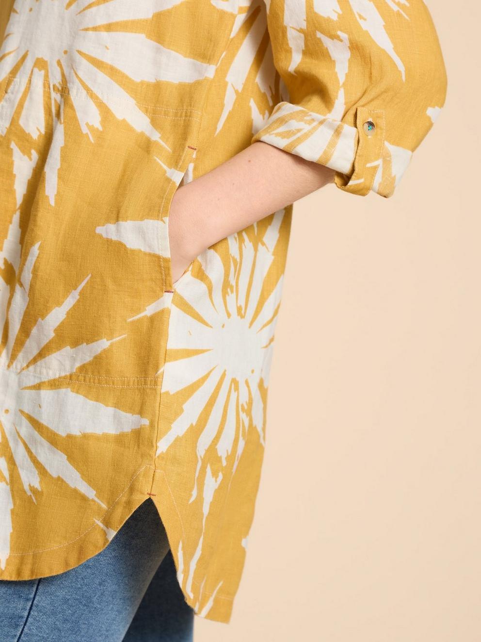 Evelyn Linen Tunic