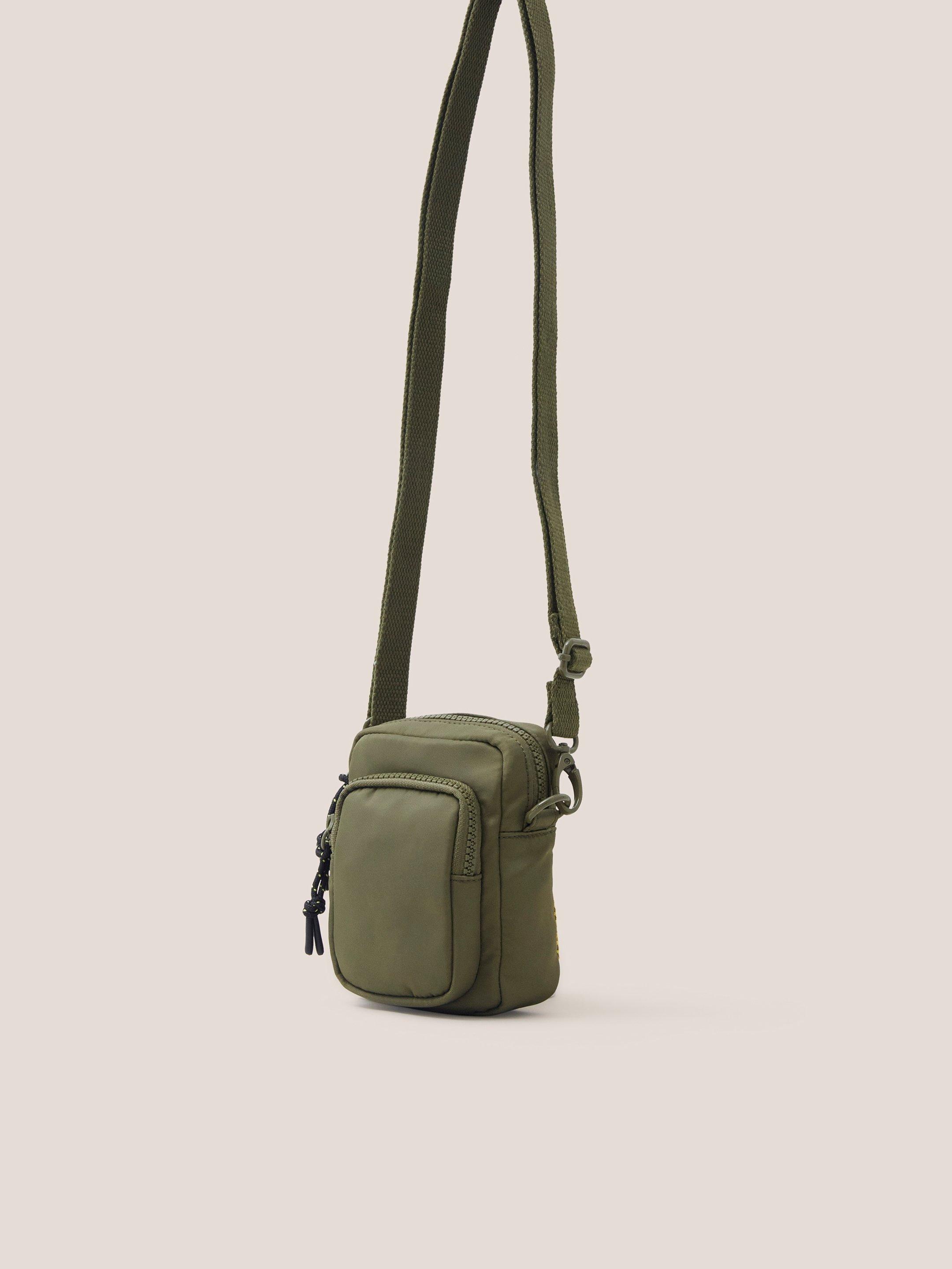 Nylon Crossbody Phone Bag