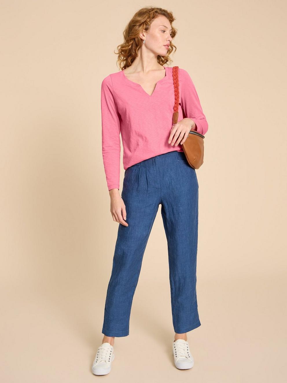 NELLY LS PRINTED TEE