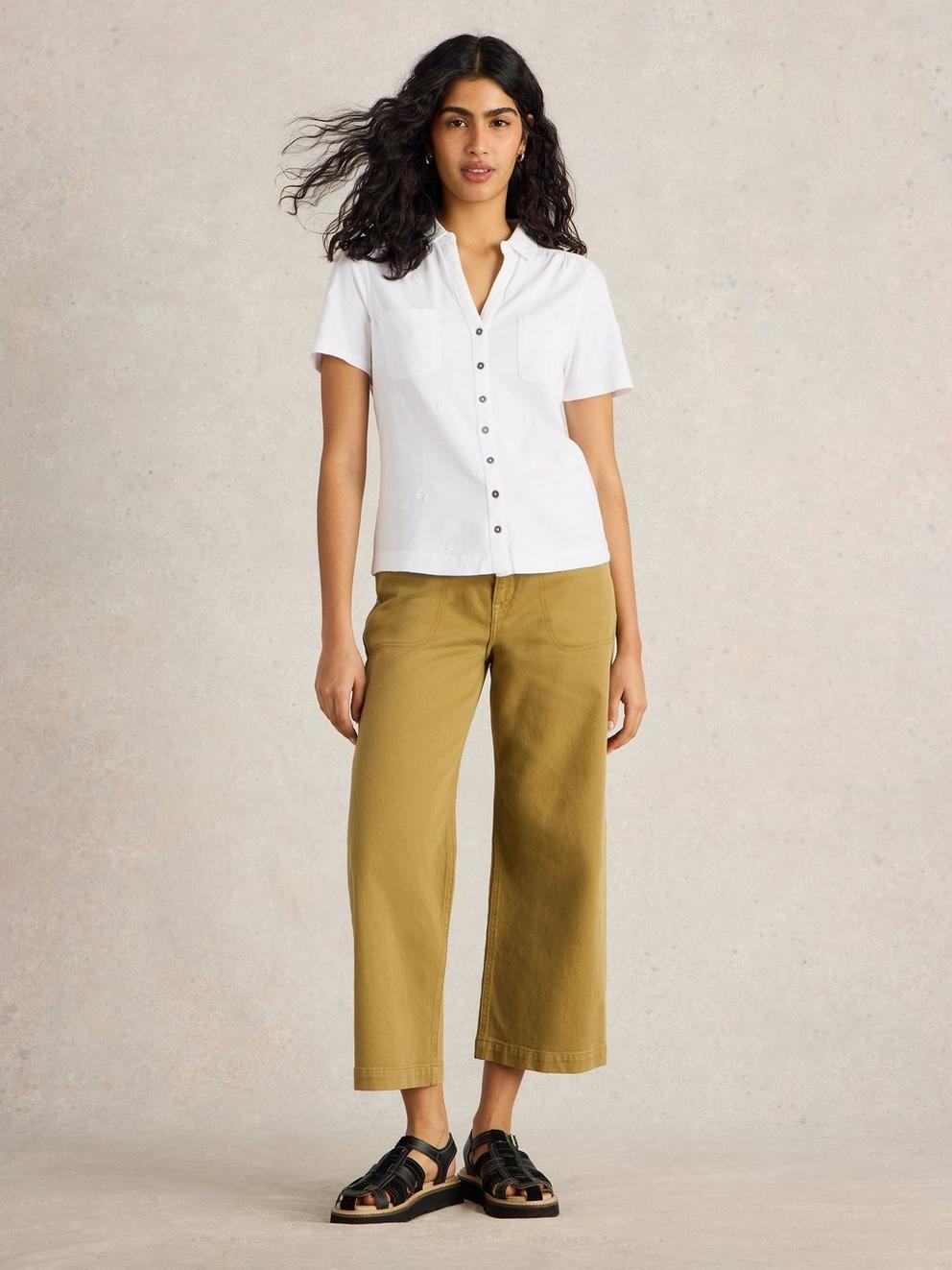 PENNY POCKET EMBROIDERED SHIRT