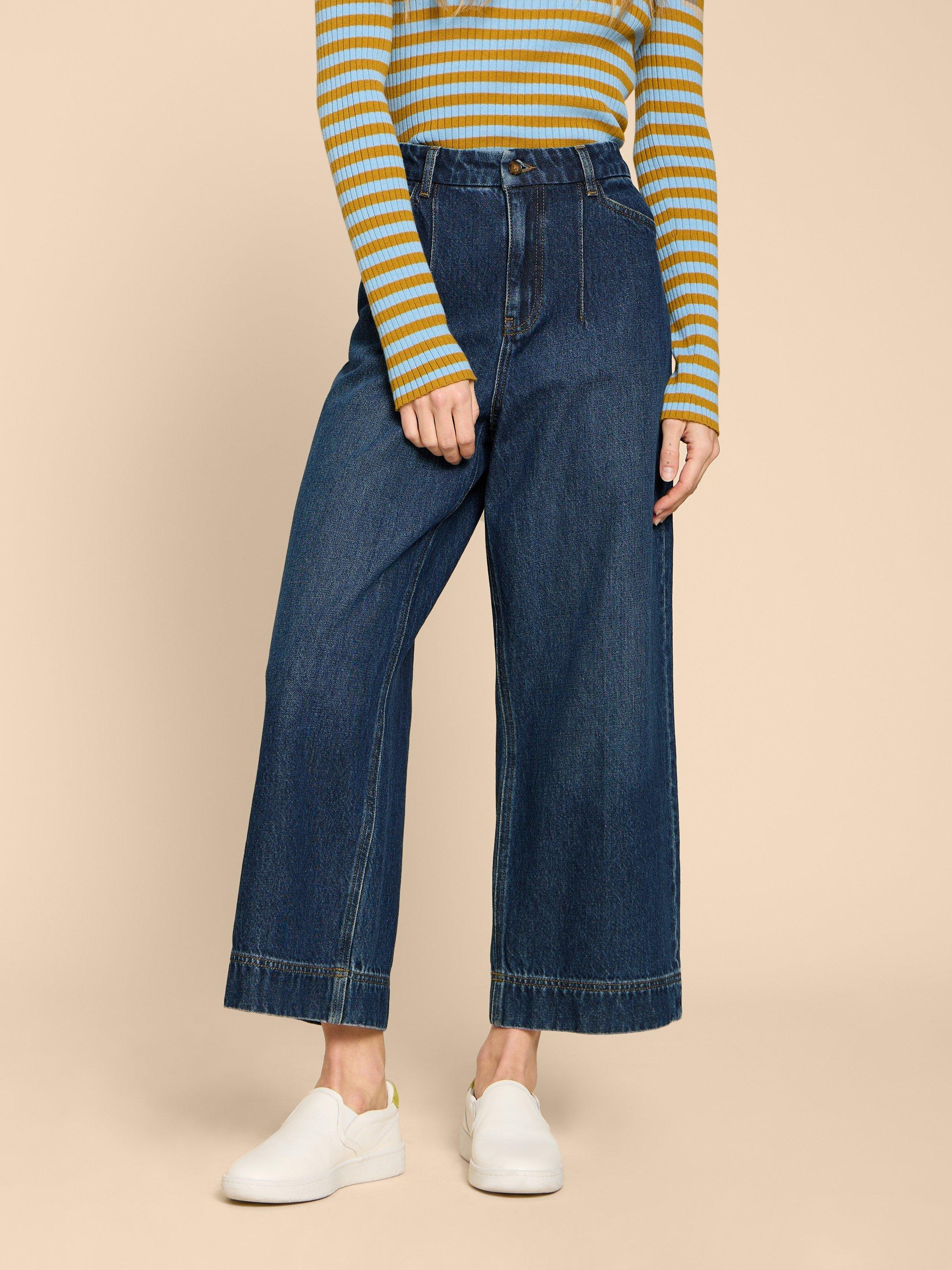 Loren Wide Leg Cropped Jean