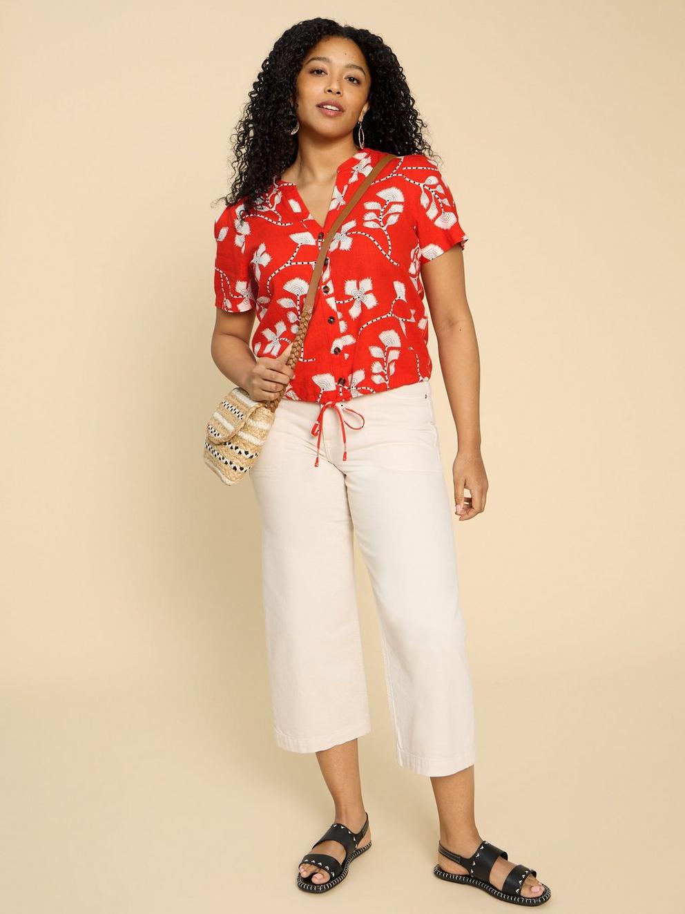 Ferne Linen Blend Shirt