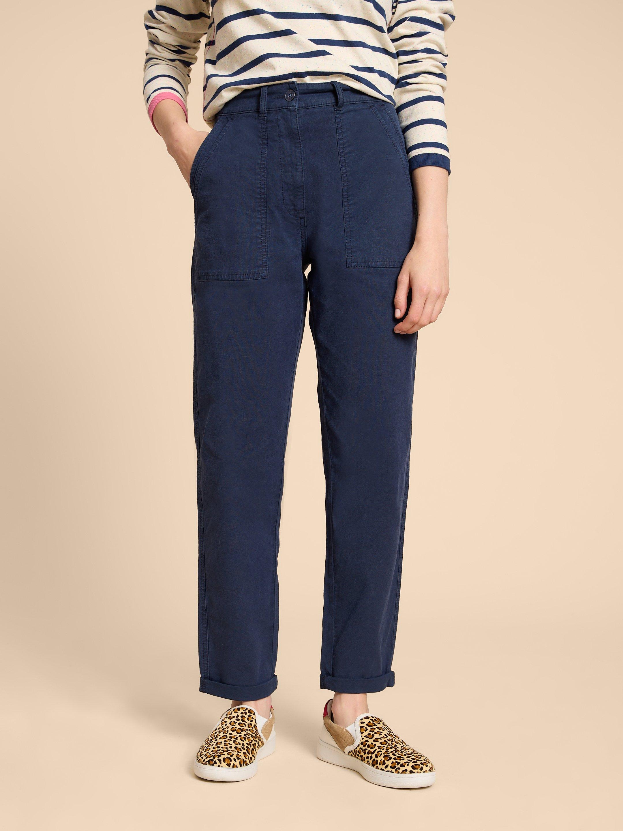 Trousers and leggings | Demi Dungarees Denim - White Stuff Girls |  Uncutpodcast