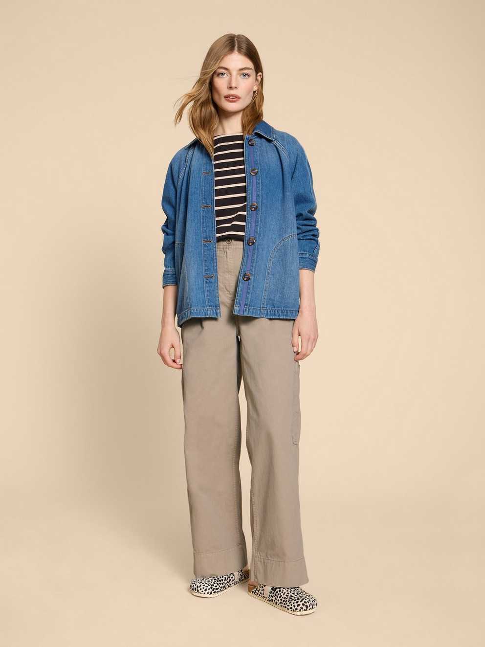 Wide Leg Carlie Cargo Trouser