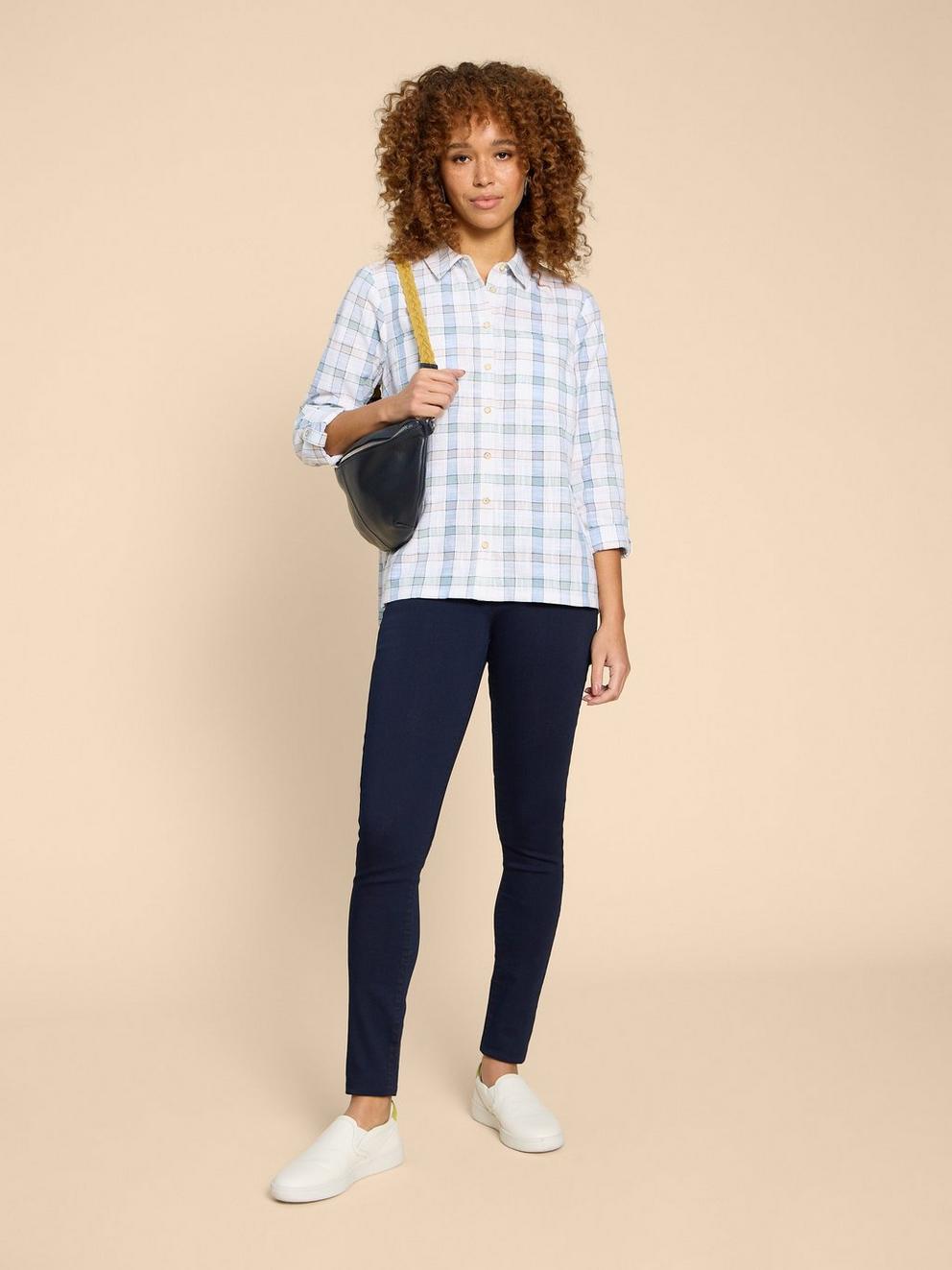 Sophie Organic Check Shirt