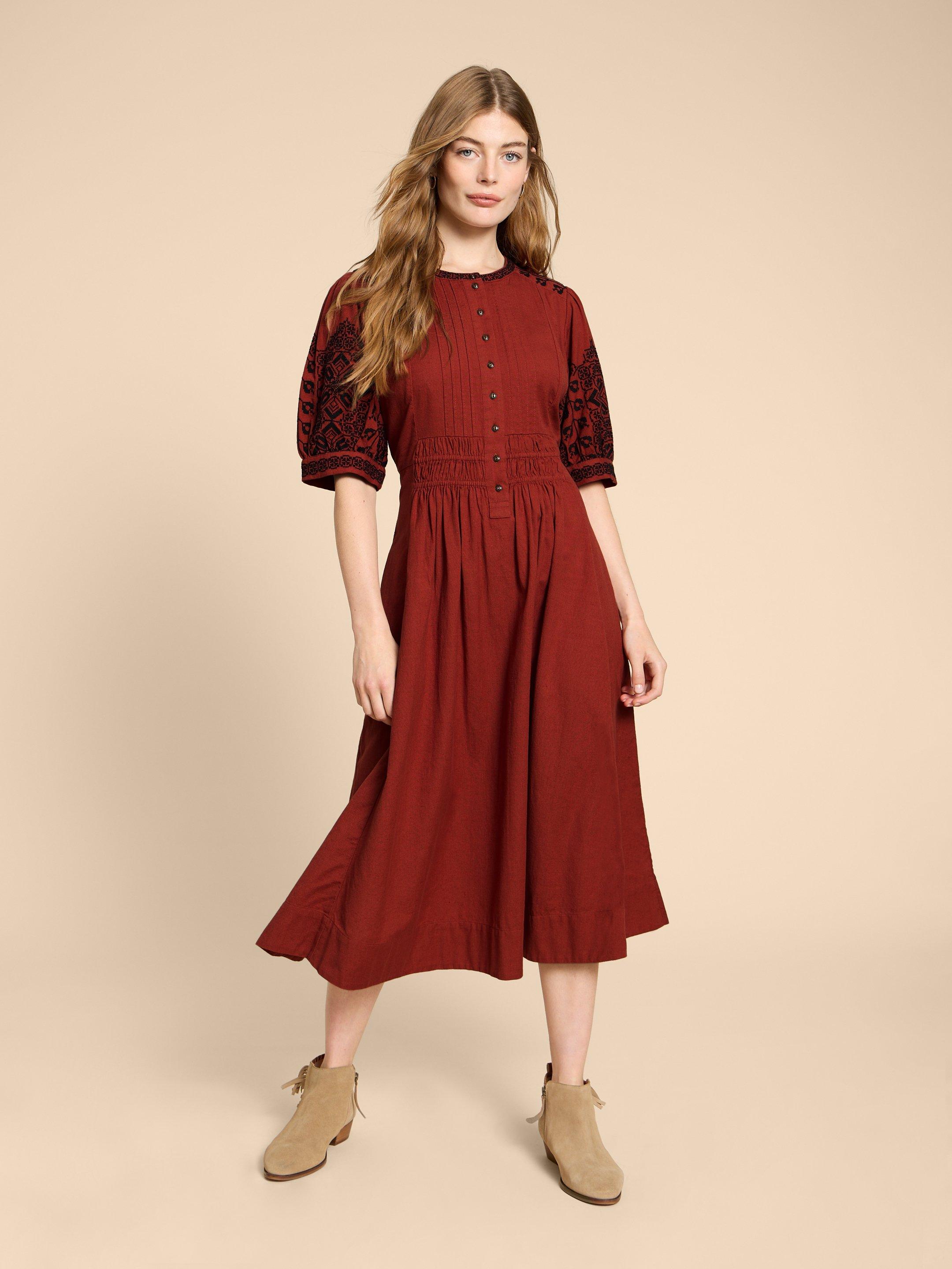 Celeste Embroidered Dress