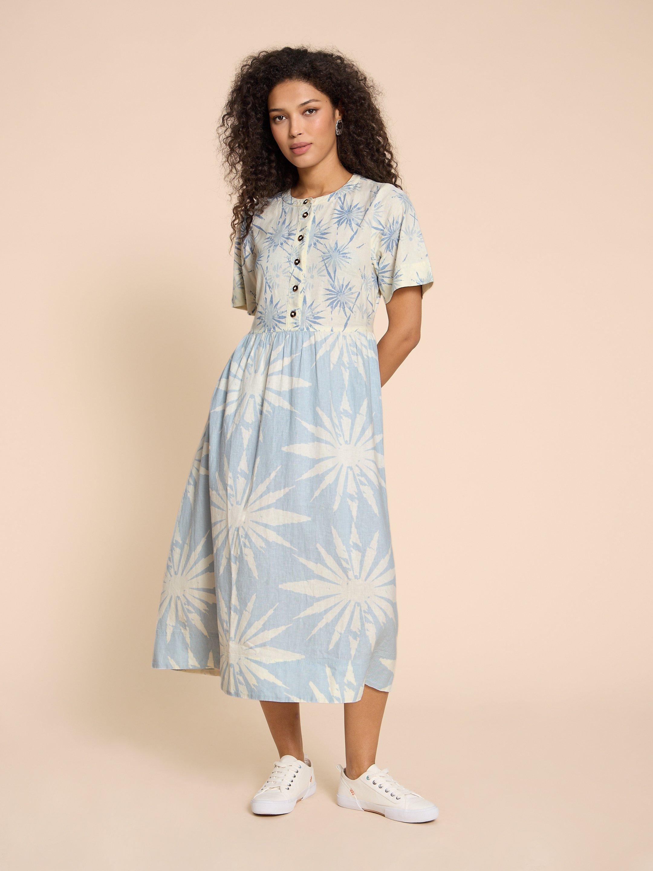 Marina linen hotsell dress white stuff