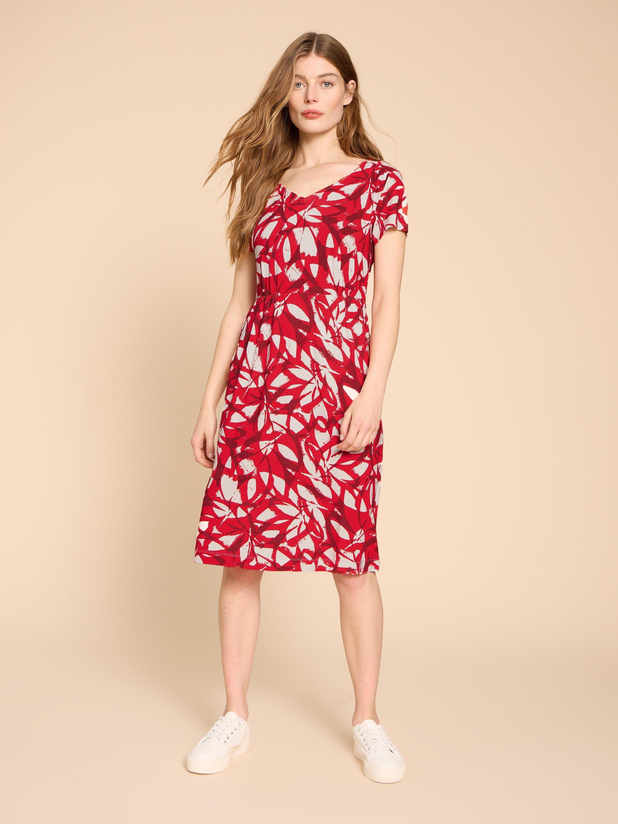 Tallie V Neck Jersey Dress