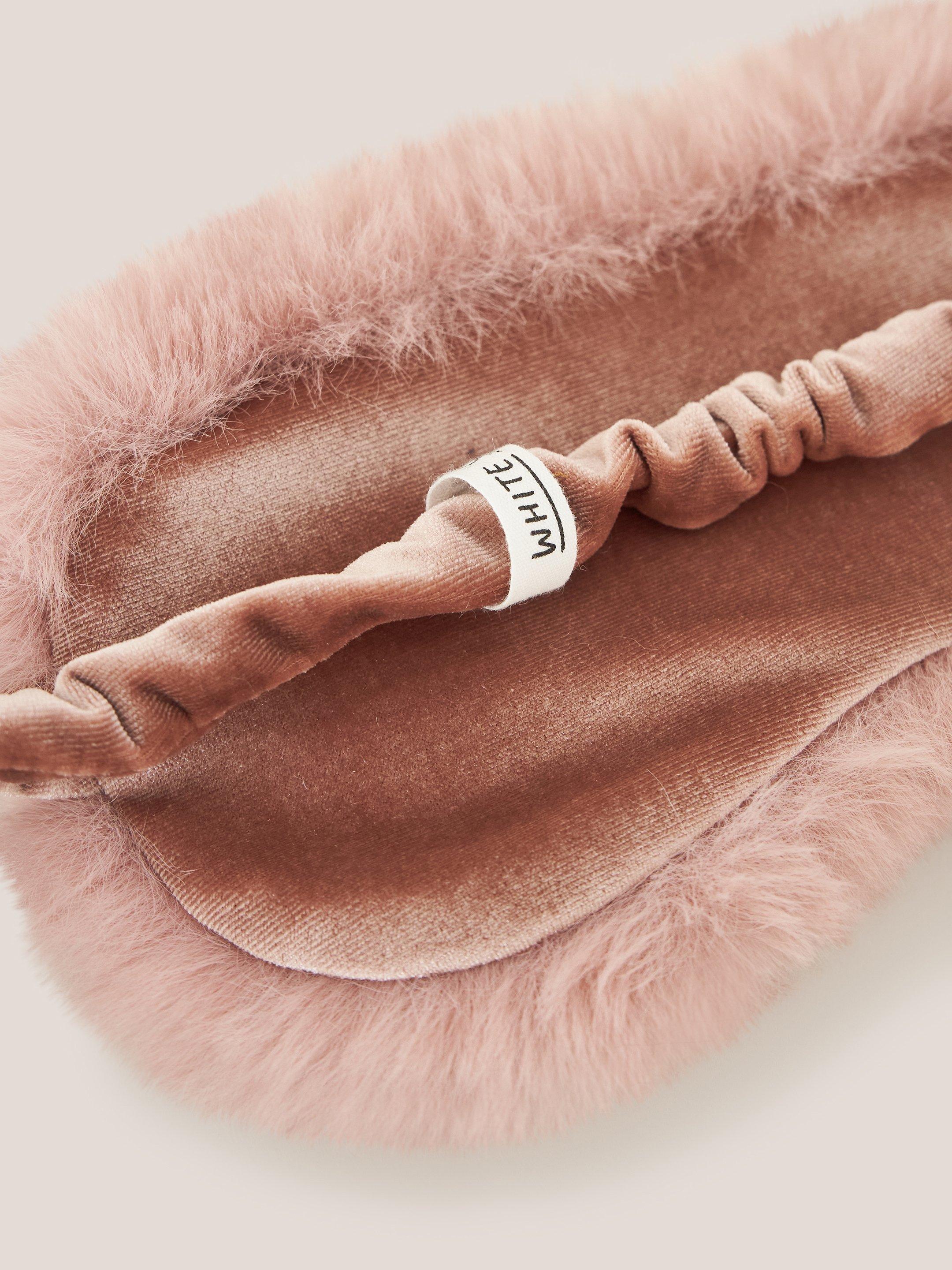 Faux Fur  Velvet Eye Mask