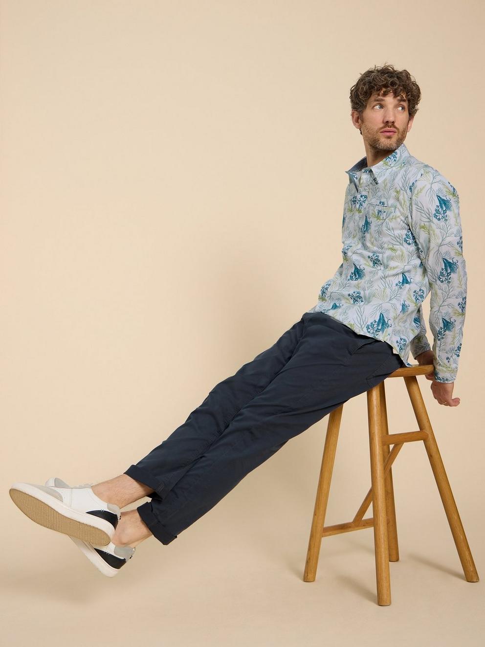 Crab Printed Shirt