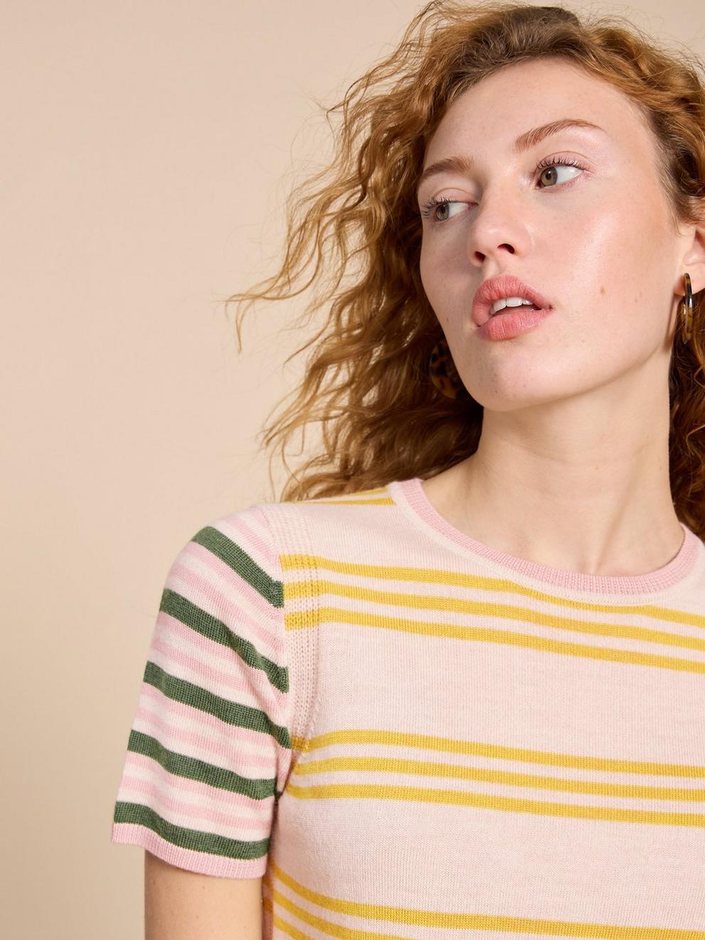 MERINO WOOL CREW TEE JUMPER