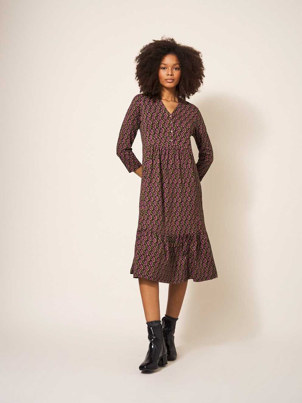 Naya Jersey Cotton Dress