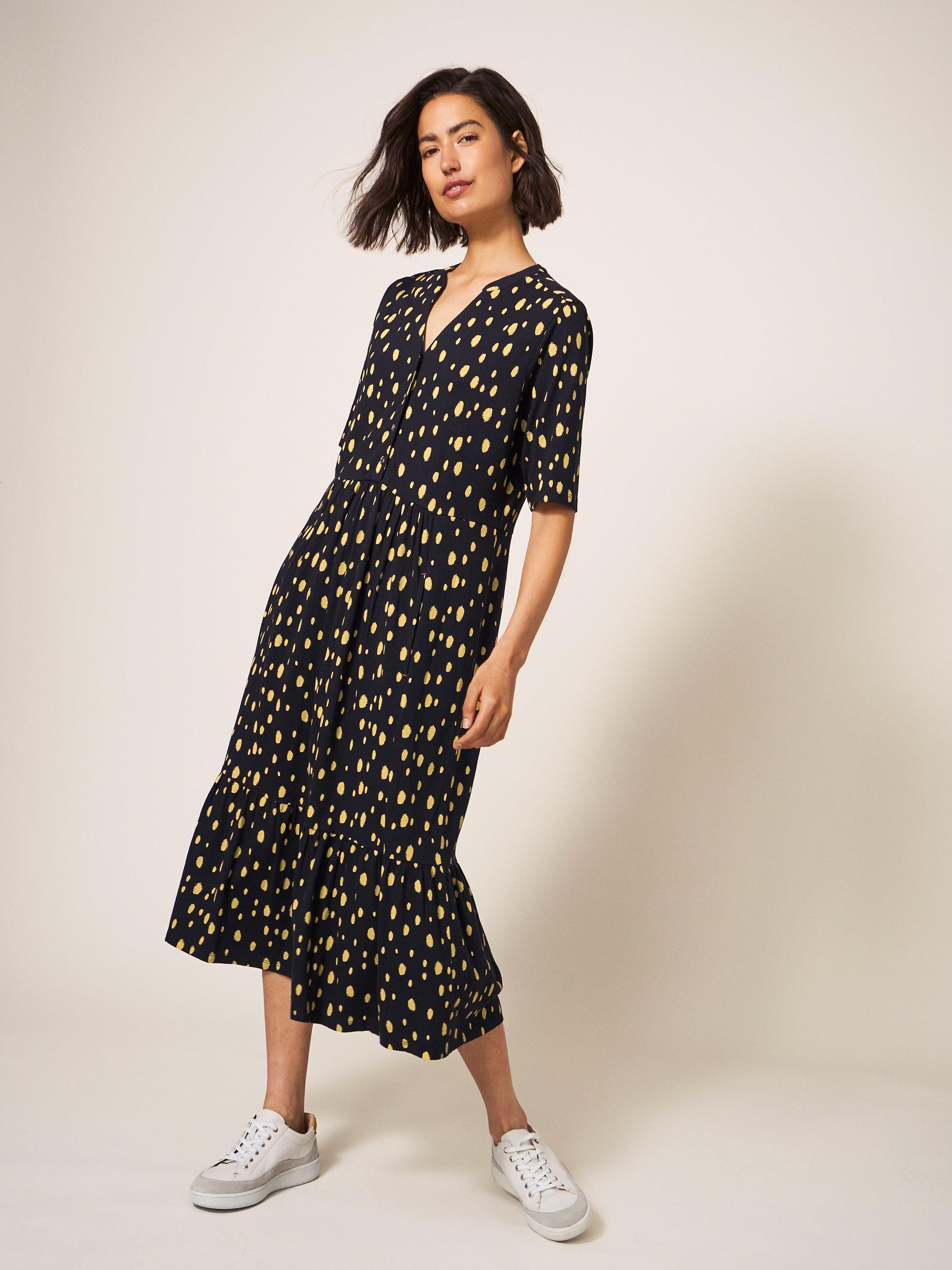 Naya Midi Jersey Dress