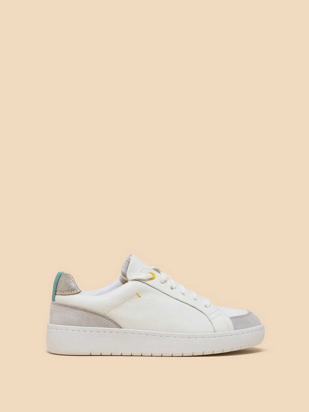 Lily Leather Suede Trainer