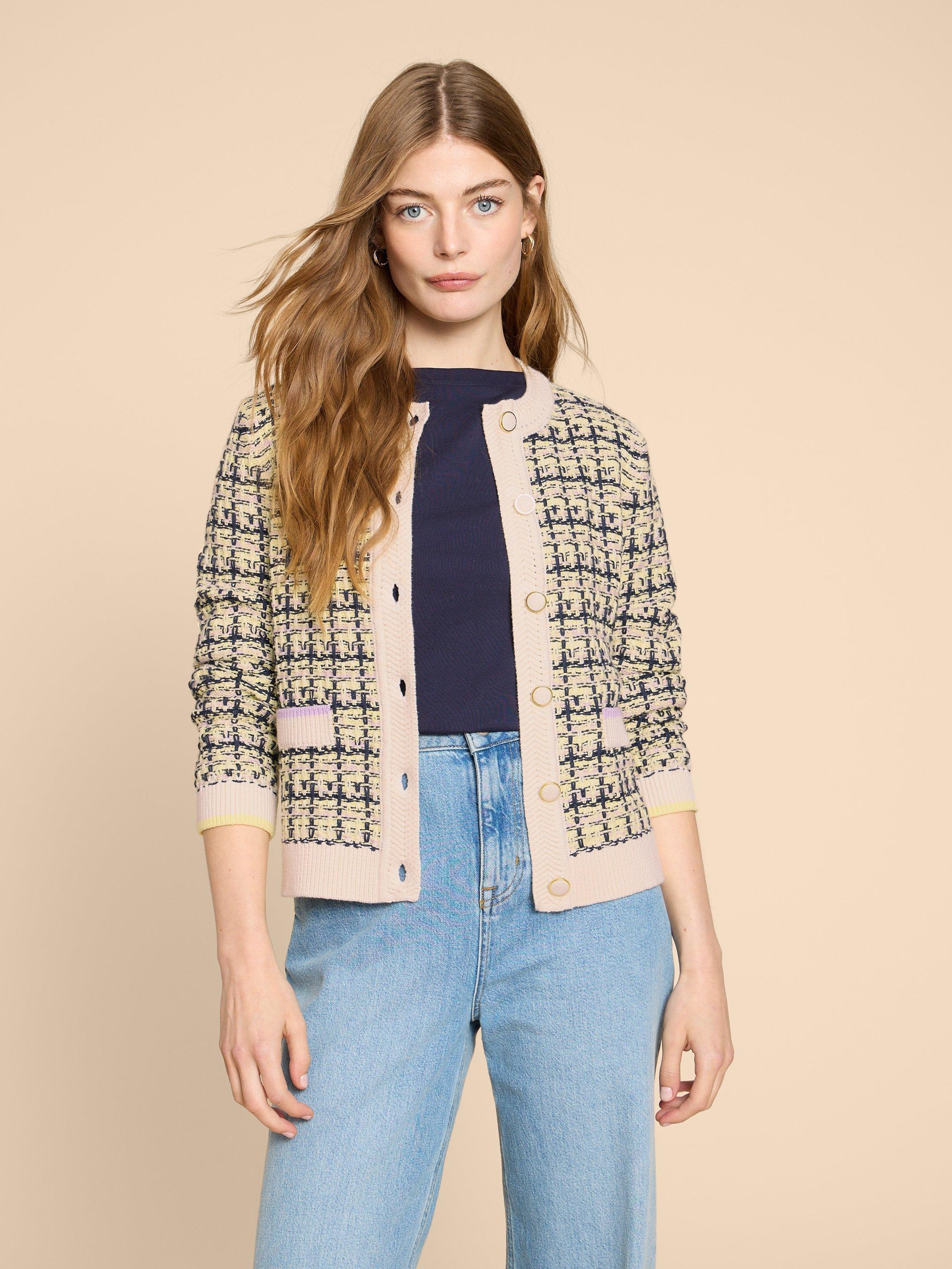 KELLY TEXTURED CARDI