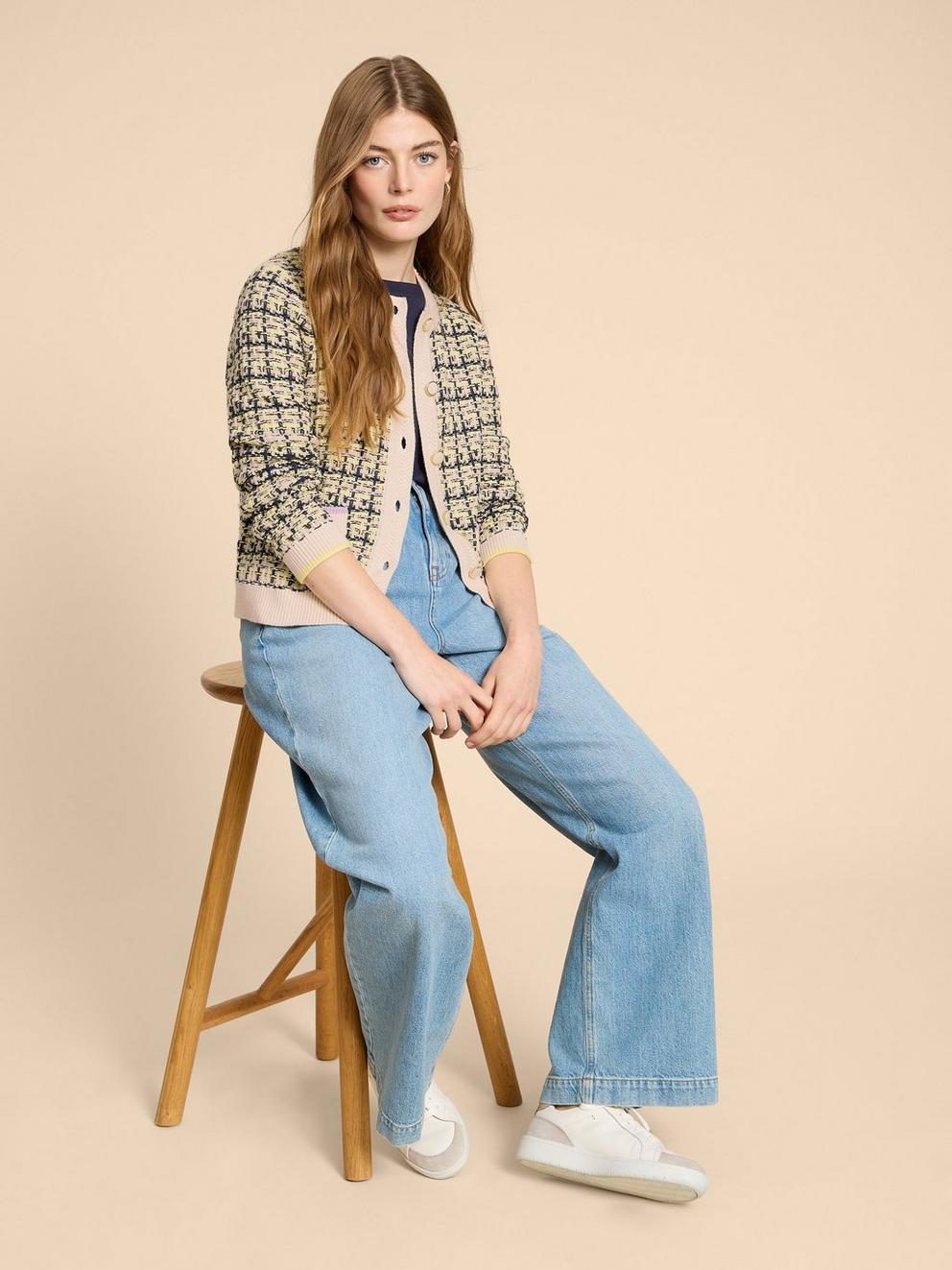 KELLY TEXTURED CARDI