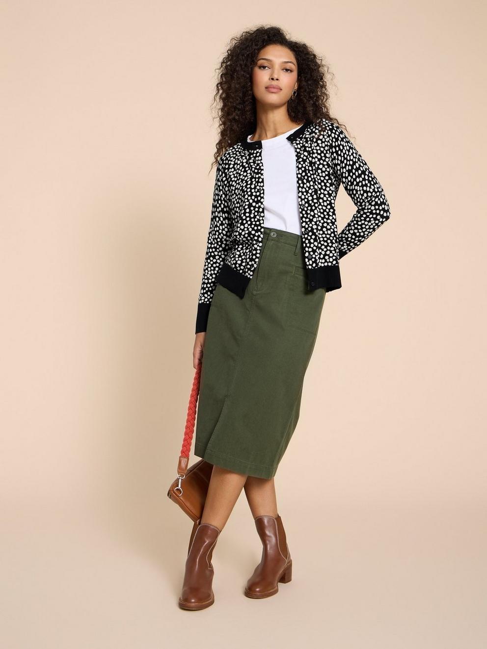 LULU PATTERN CARDI