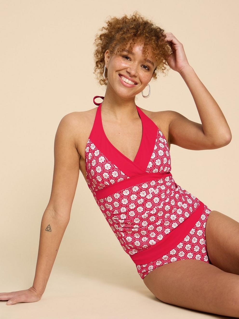 Sunshine Reversible Printed Tankini