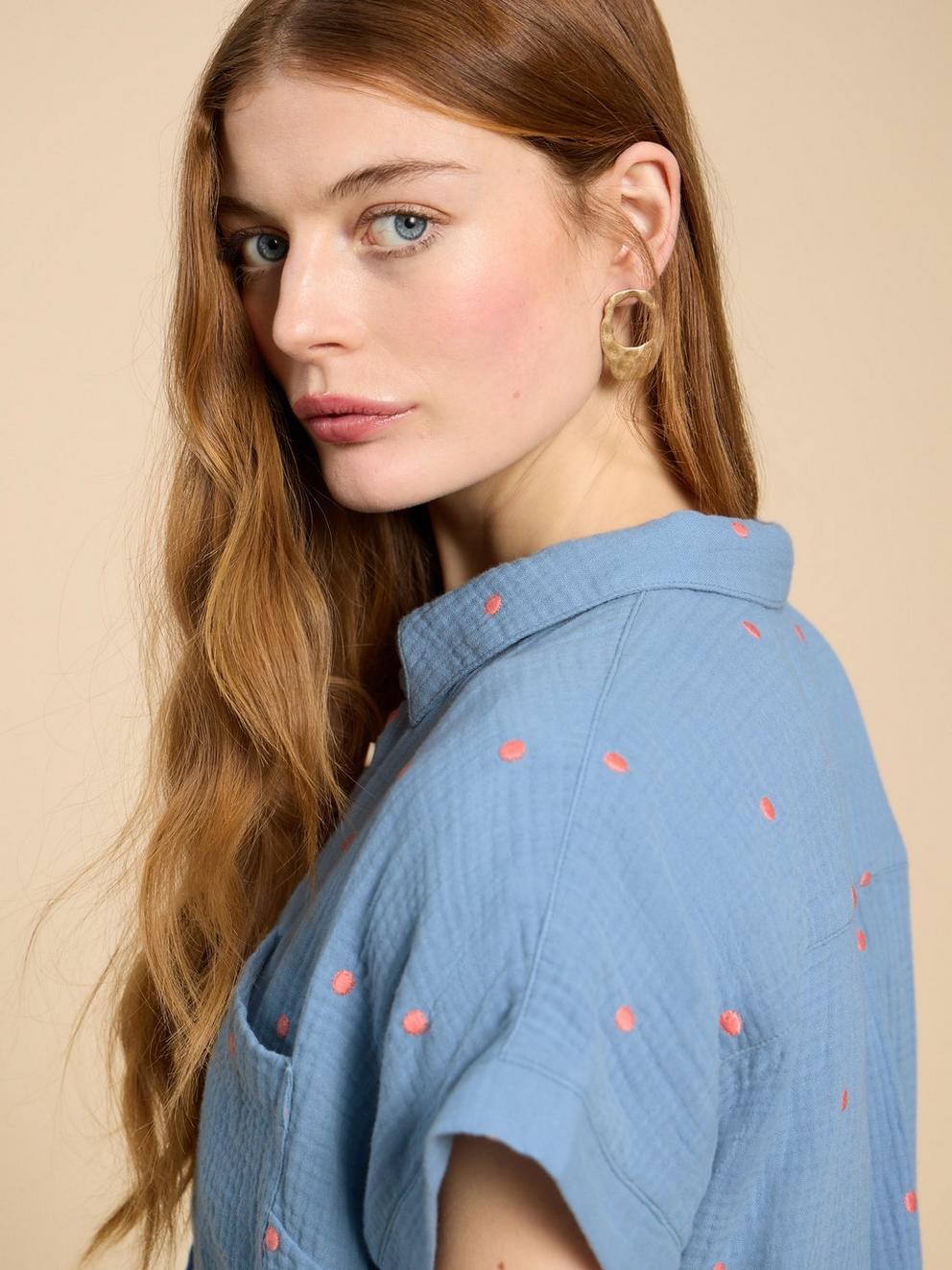 Emma Double Cloth Shirt
