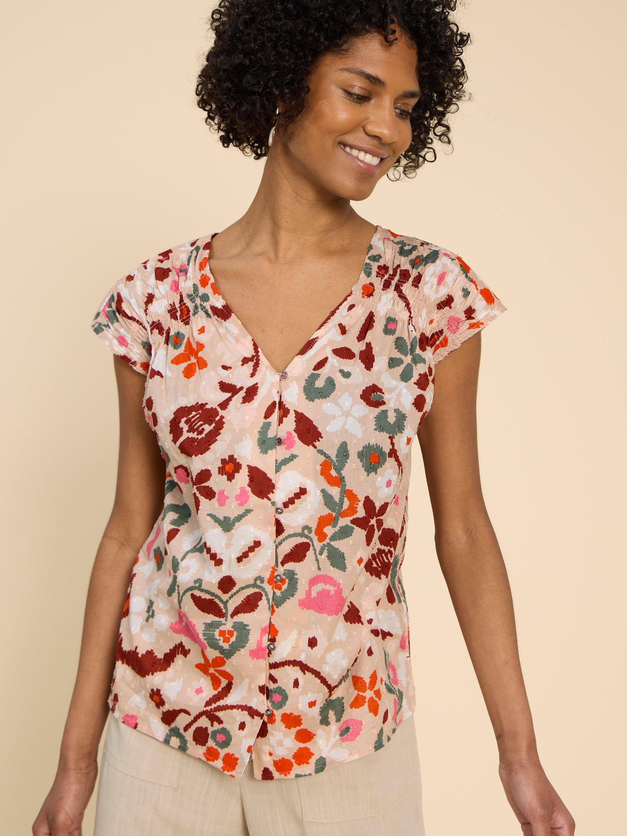 women's white cotton blouses
