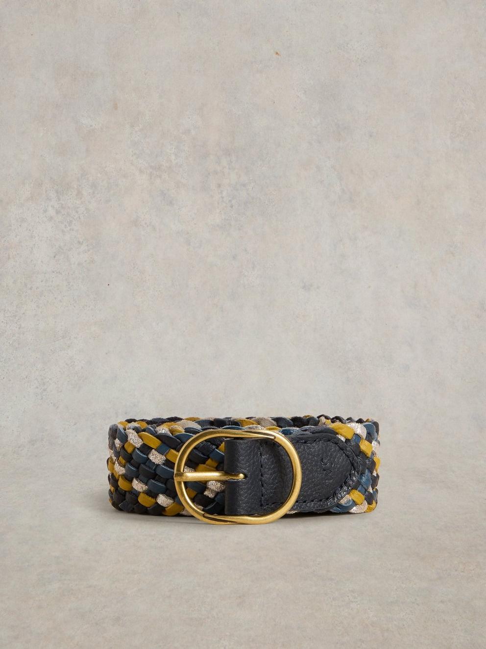 Leather Weave Belt