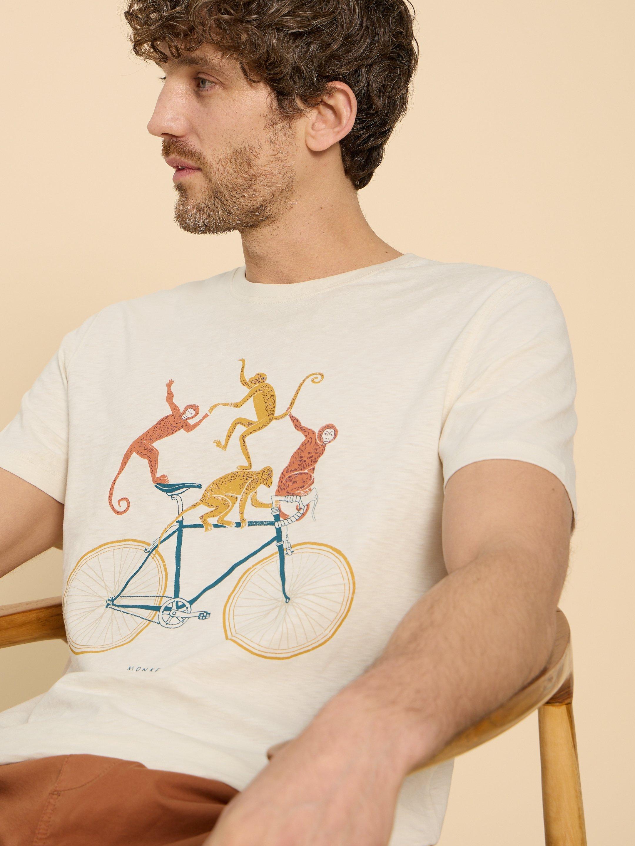 Monkey on a Bike Graphic Tee