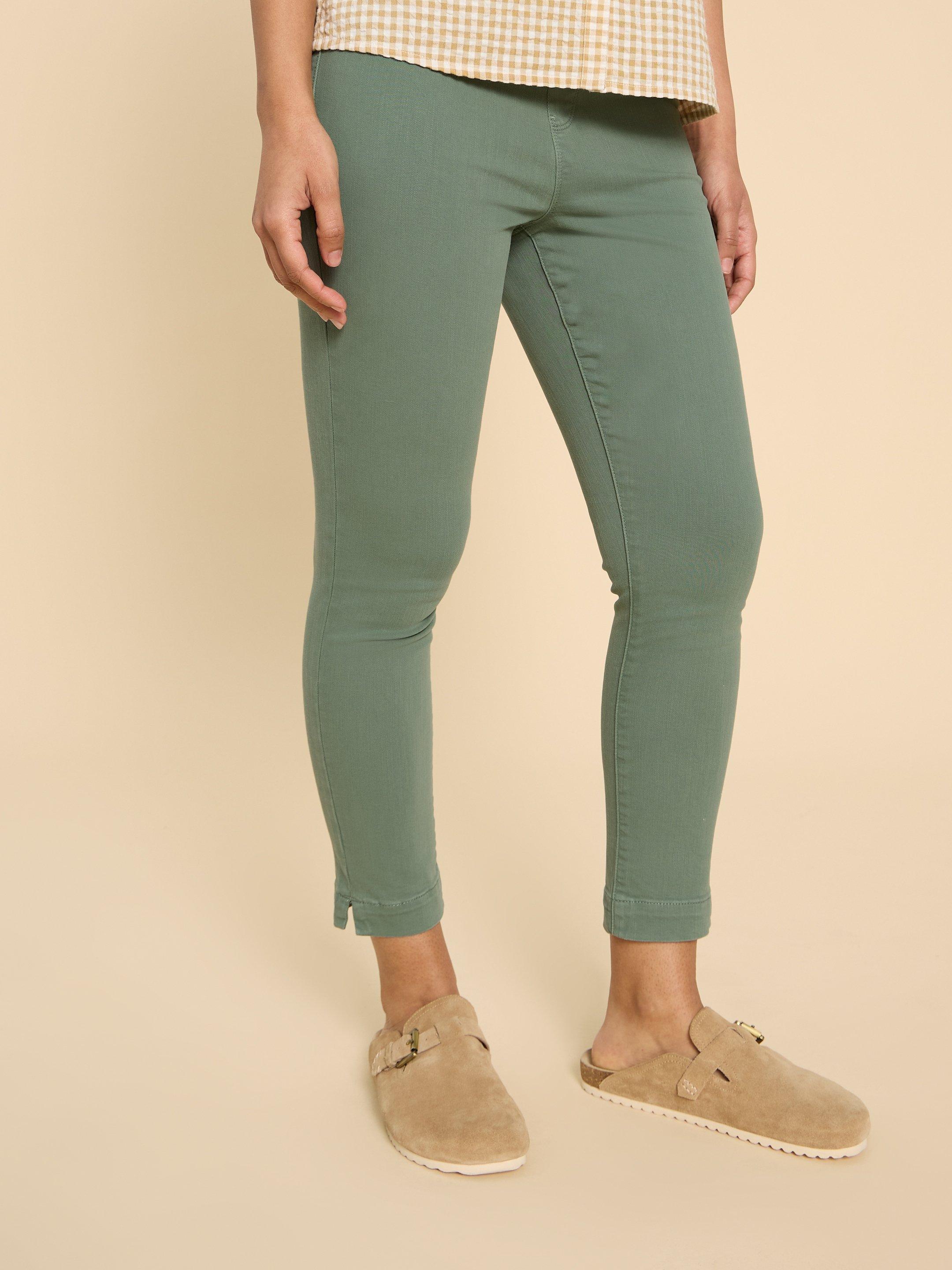 Janey Cotton Cropped Jegging