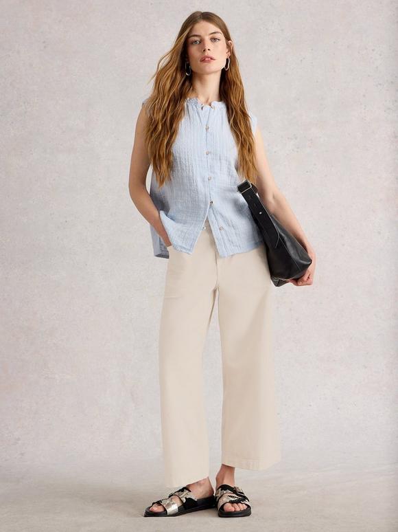 Tia Wide Leg Crop Jean