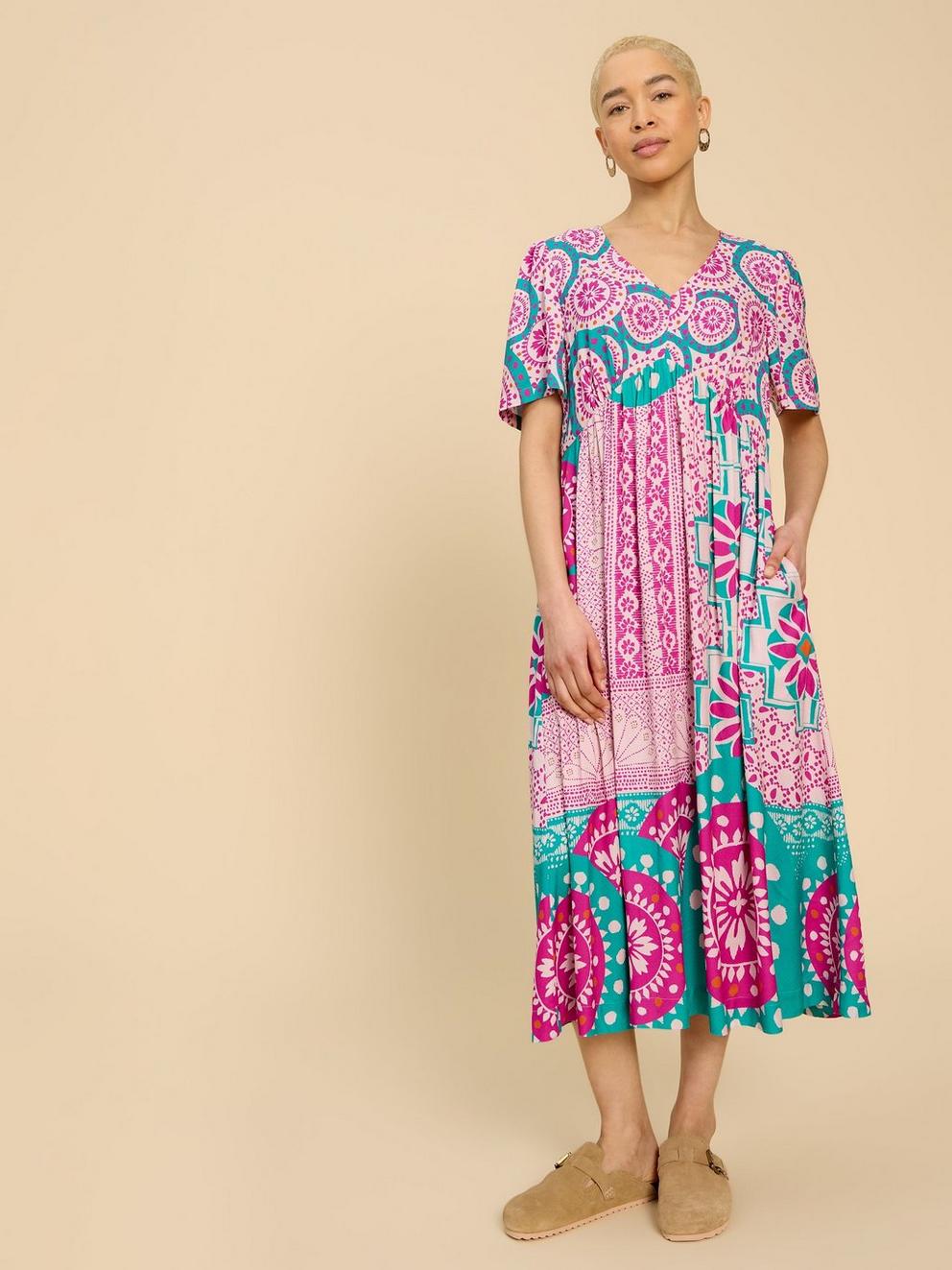 Lucy Eco Vero V Neck Dress
