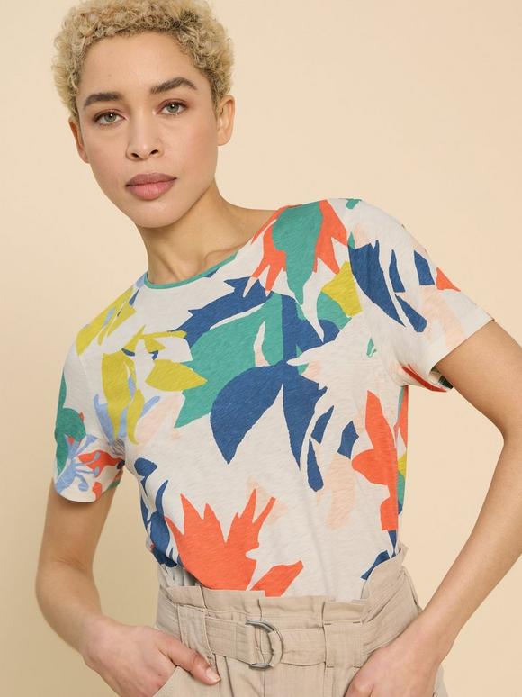 ABBIE PRINT TEE