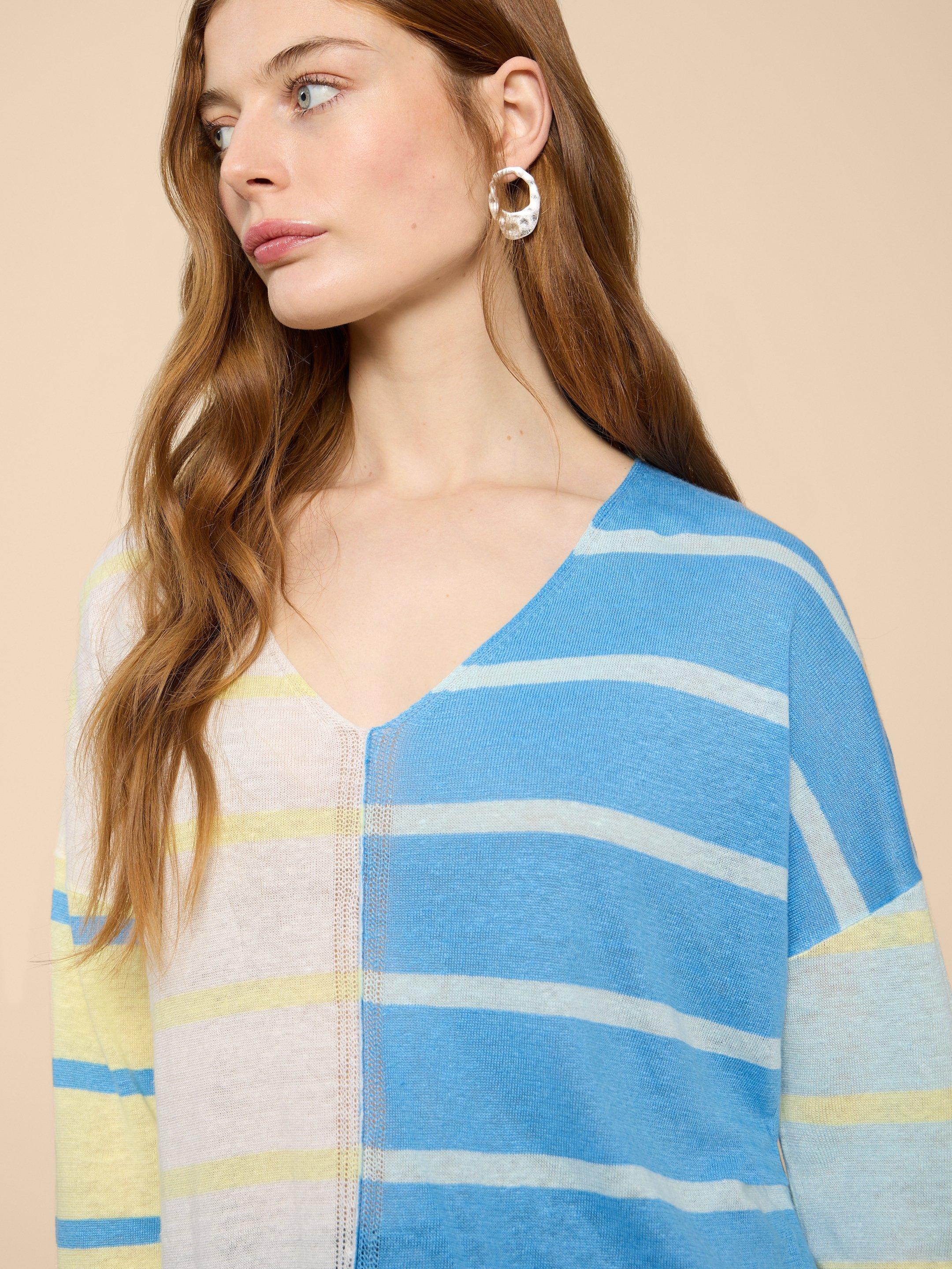 White Stuff Women's Victoria Jumper In Chartreuse Multi main image 1