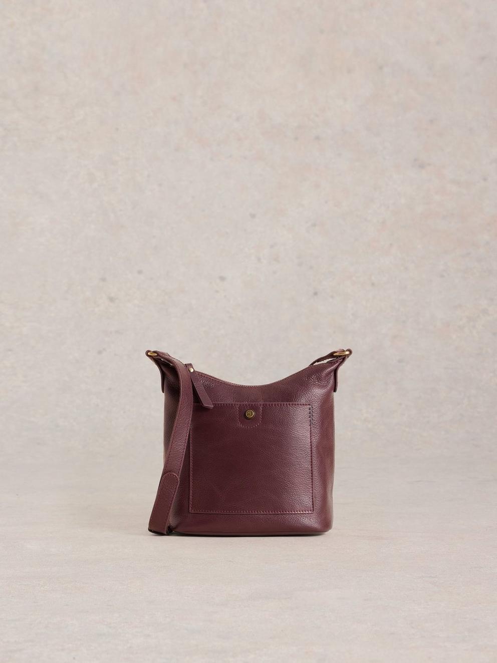 Mini Leather Fern Crossbody