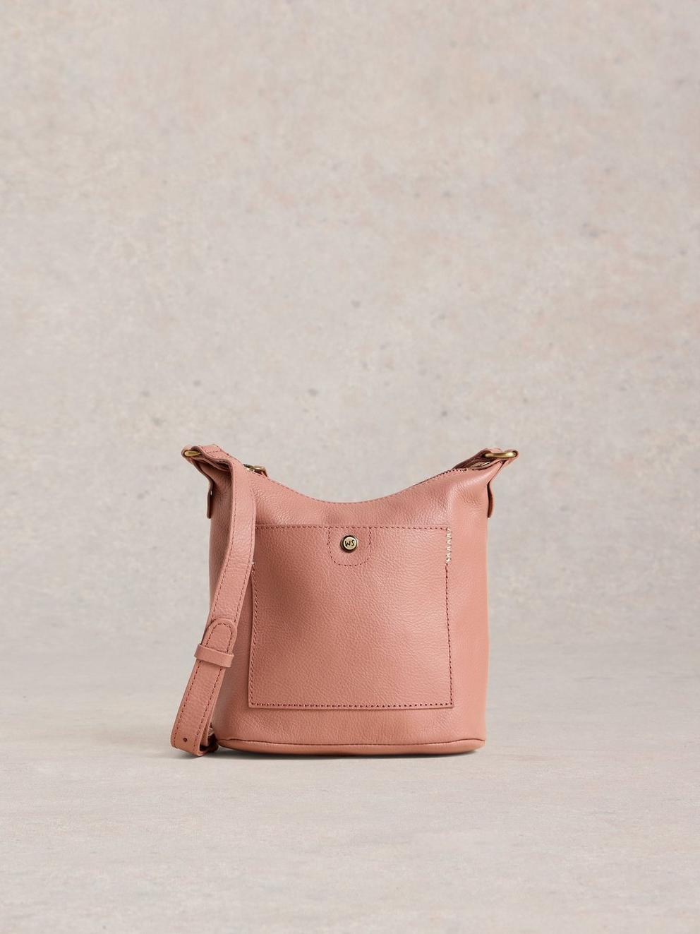 Mini Leather Fern Crossbody