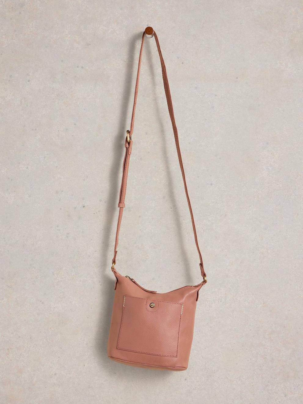 Mini Leather Fern Crossbody