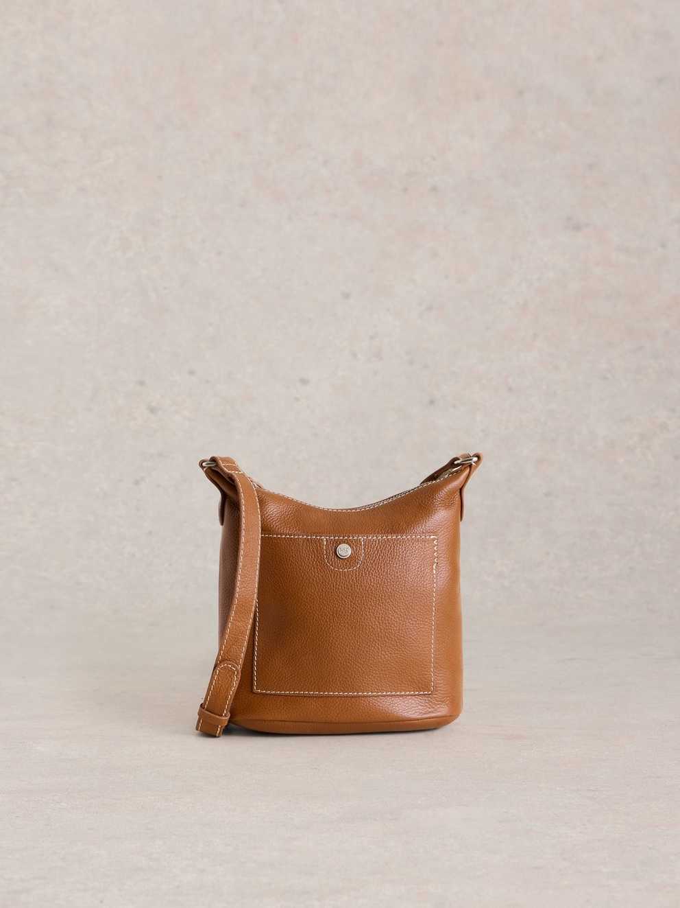 Mini Leather Fern Crossbody