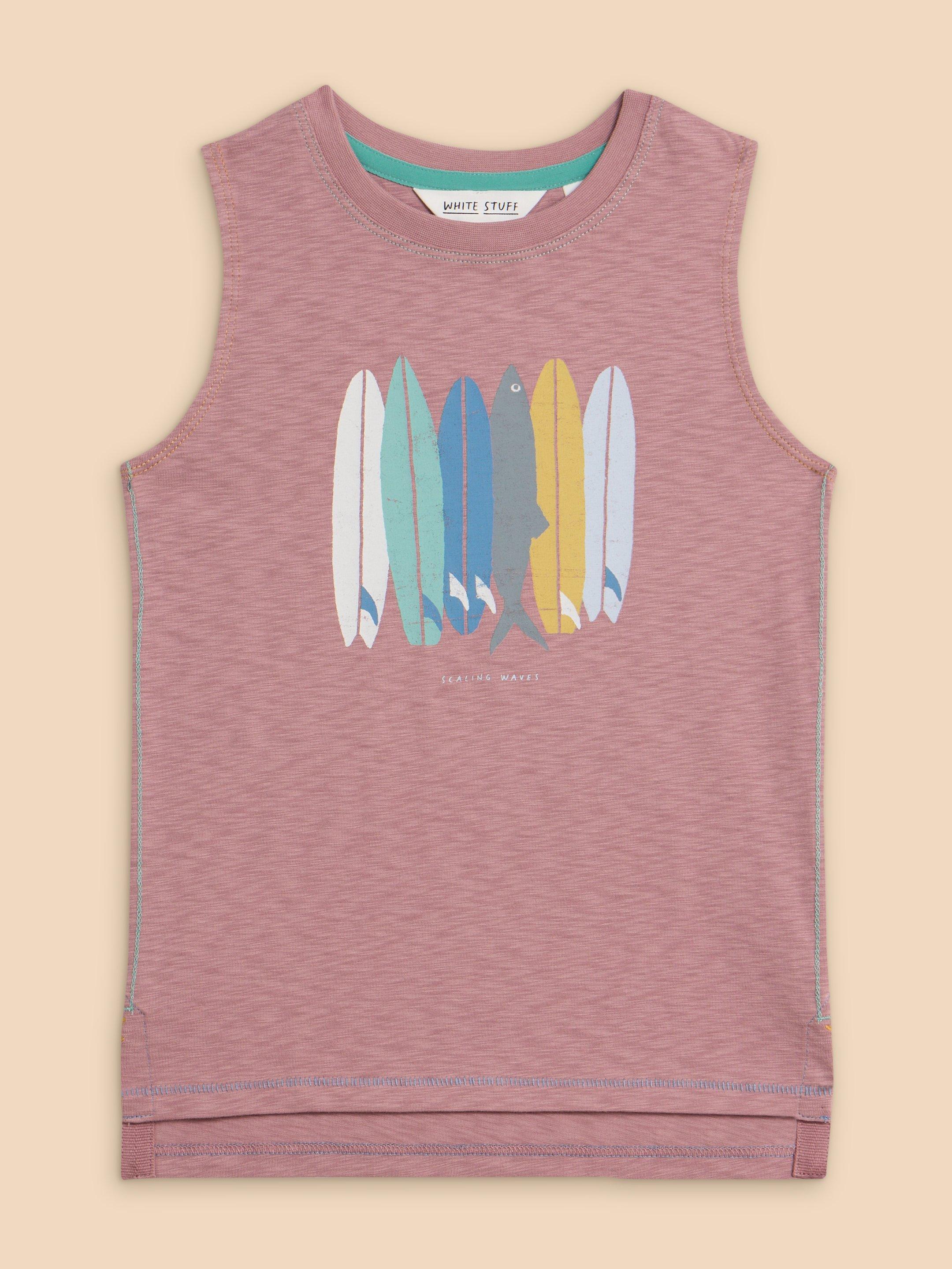Scaling Waves Graphic Vest