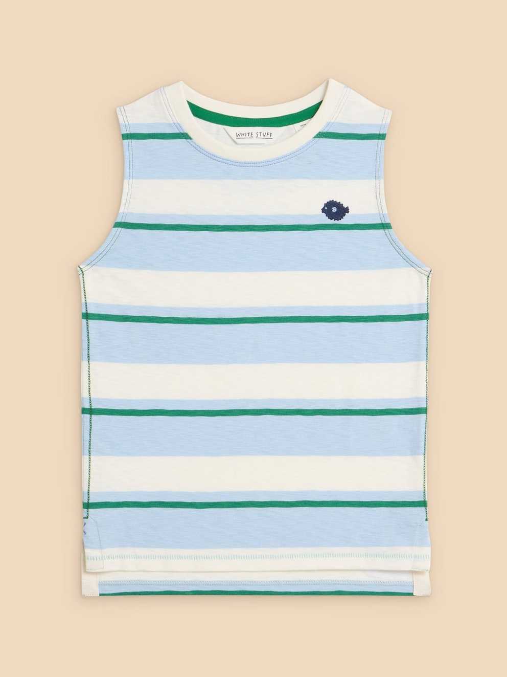 Boys Striped Vest