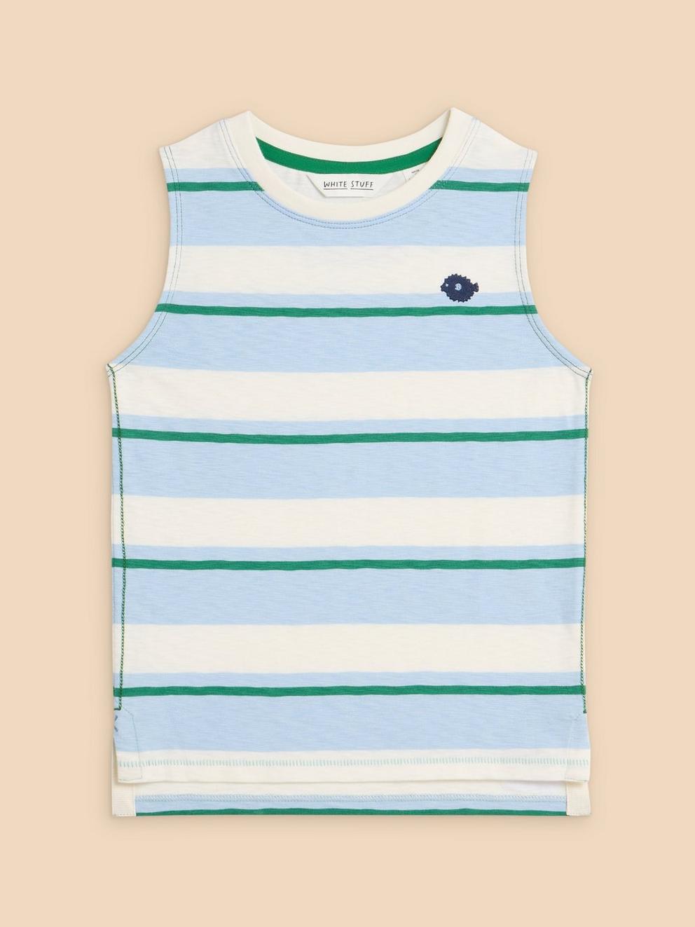 Boys Striped Vest