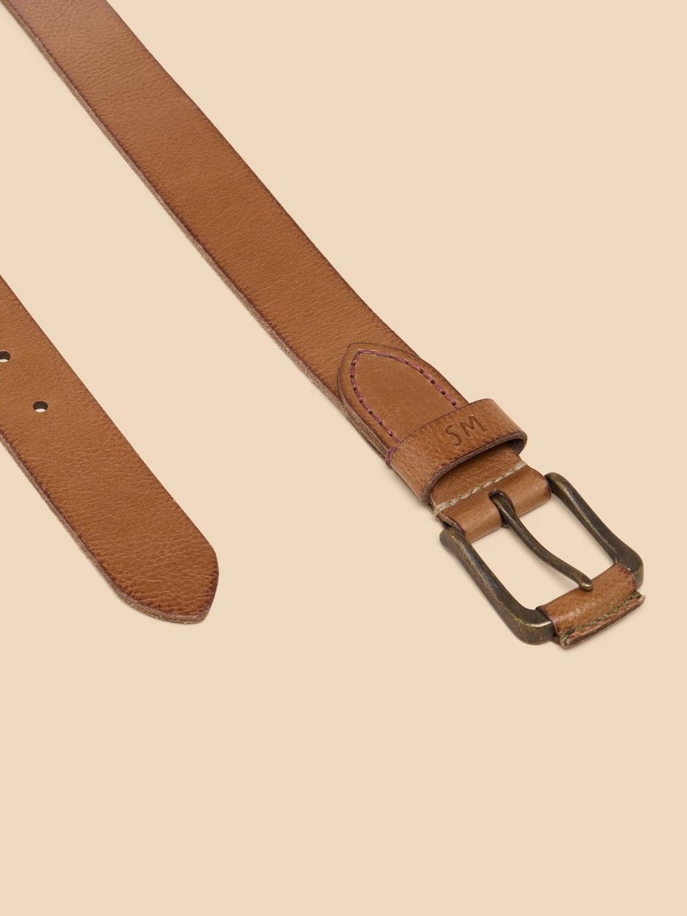 Leather Buckle Belt