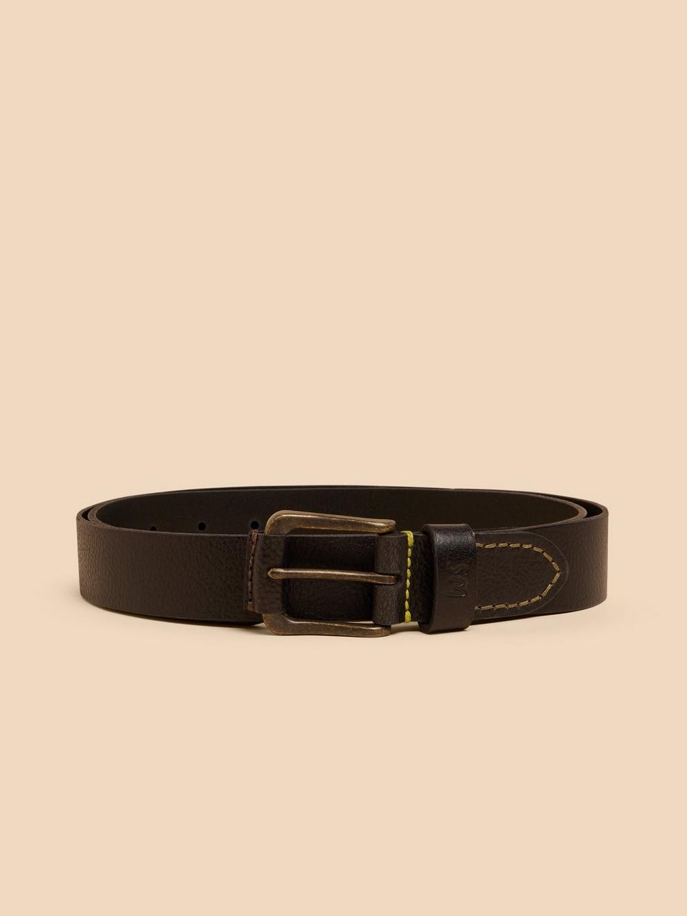 Leather Buckle Belt