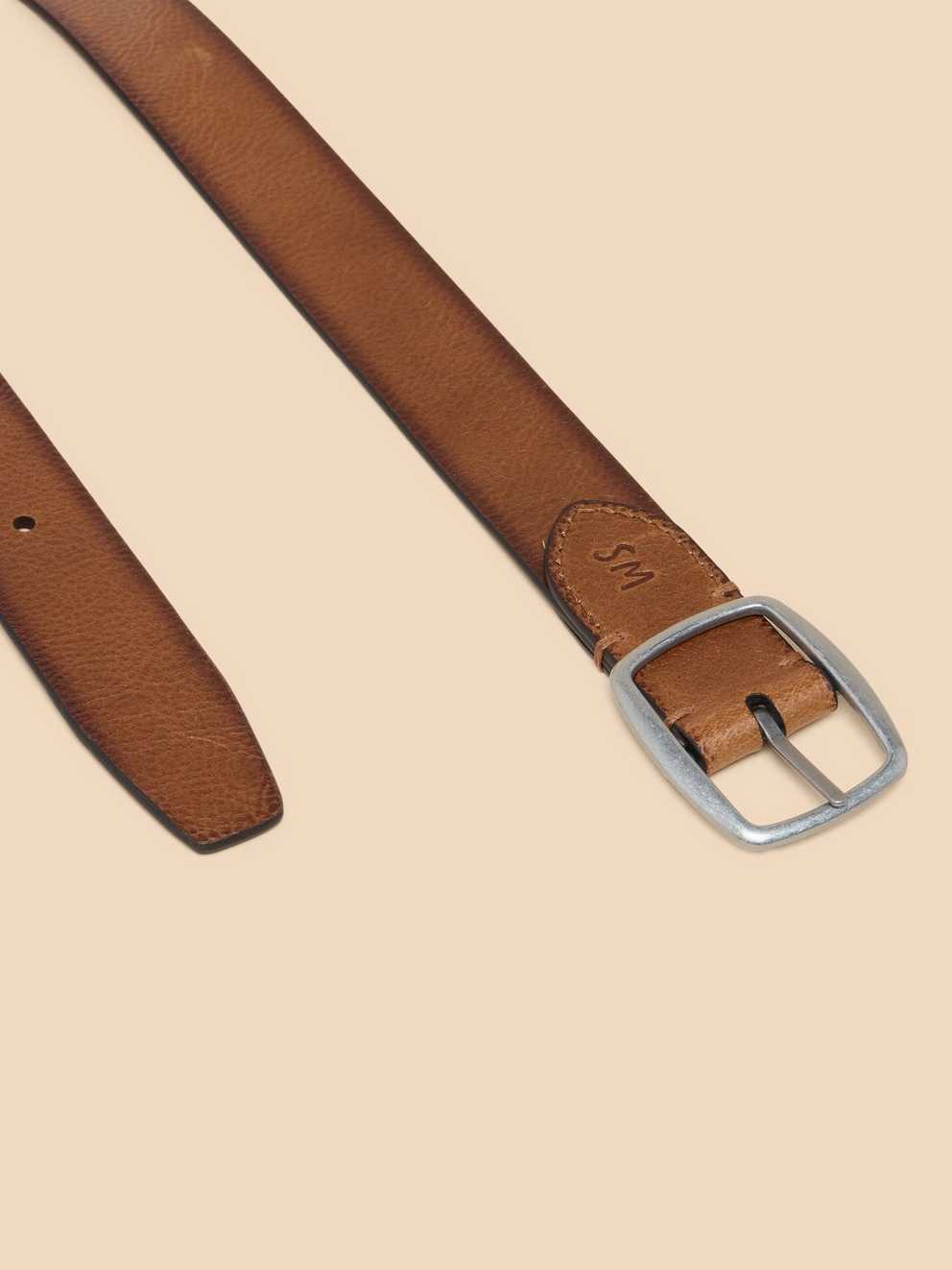 Reversible Leather Buckle Belt